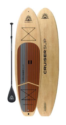 SUP® Cruiser Package SE Paddle 2024 XPLORER Woody with Board Shell