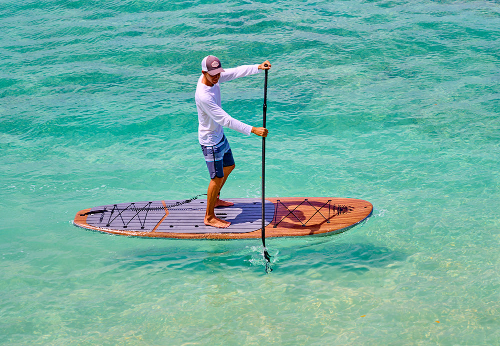 Paddle Board Hard SUP® Woody Shell Premium Cruiser XPLORER - Quality
